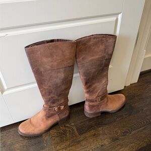 Born Brown Heeled Boots
